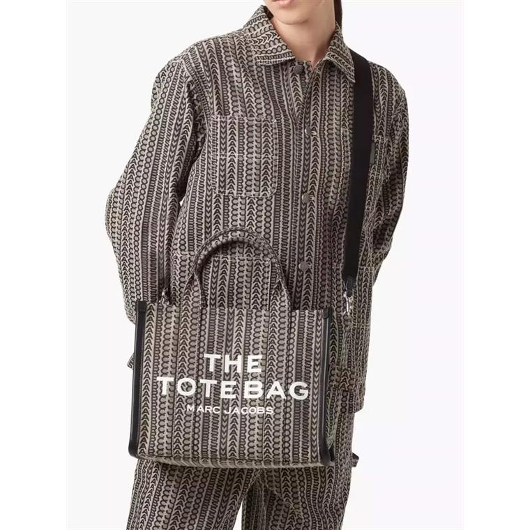 Marc Jacobs The Monogram Medium Tote Bag, Beige Multi
